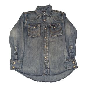 Wrangler Blue Denim Shirt